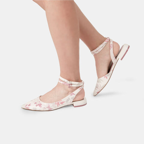 zapatos destalonados de mujer Bata Red Label, Blanco zapatos destalonados de mujer Bata Red Label, Blanco
